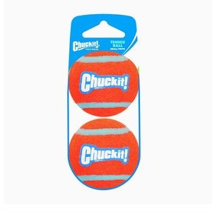 Chuckit! Tennis Ball Medium Shrink Sleeve 2 Pack